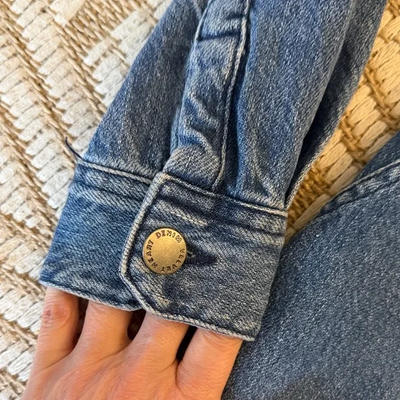 Velvet Heart Denim Dress size small - Picture 5 of 8